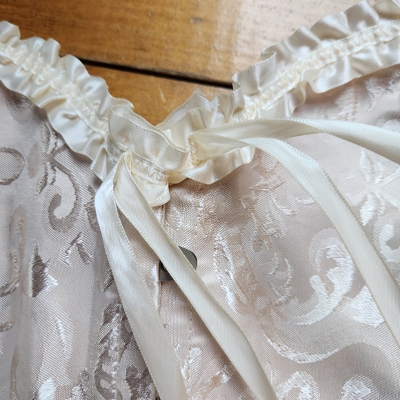 Laced Floral Print Corset Top Lace Up Back Shaping Womens Size 5XL - Picture 4 of 16